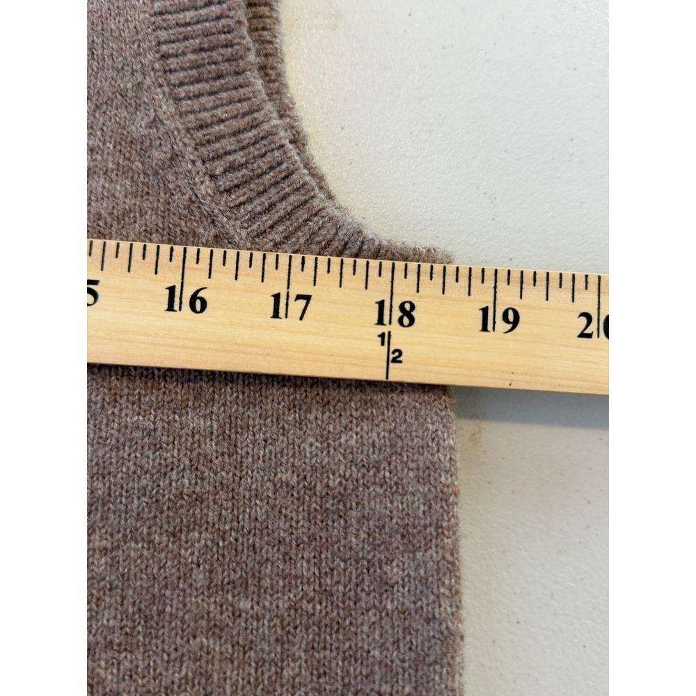 Old Navy SoSoft Sweater Mini Dress NWT Sleeveless V-Neck Marled Brown M - Picture 6 of 8